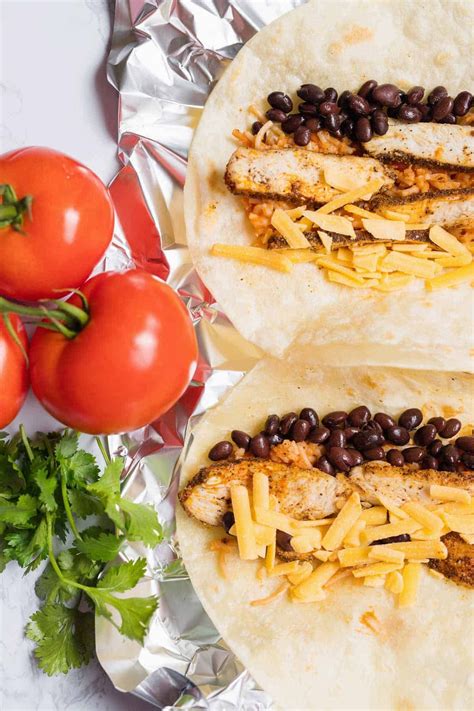 Cook for 10 minutes, or until charred and cooked through, turning halfway. This healthy chicken burrito recipe is one of our most ...
