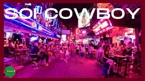 Soi Cowboy Street Bangkok Happy Hub Tourist Night Life Zone