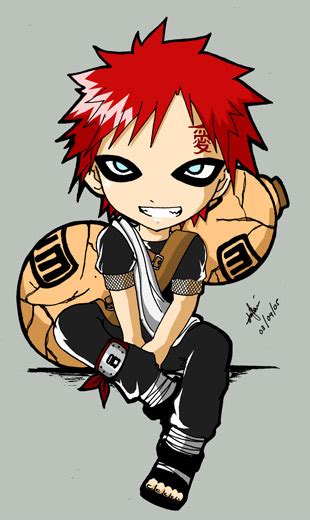 Image Gaara Chibi Fight Of Characters Wiki Fandom Powered By