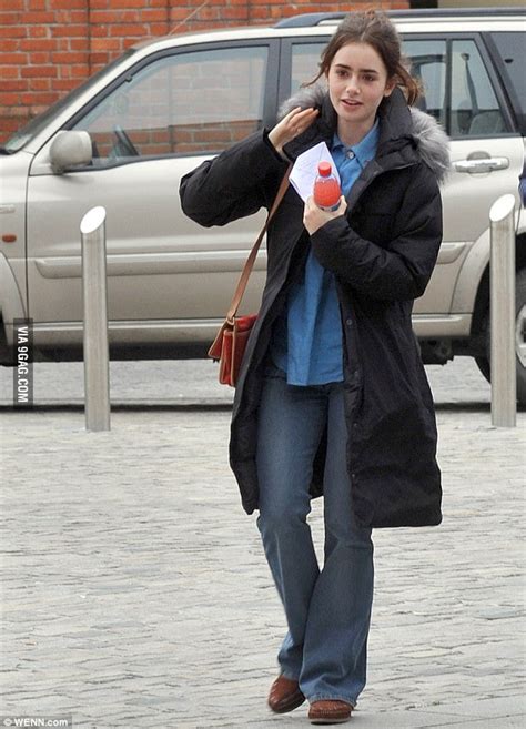 Lily Collins Without Makeup 9gag