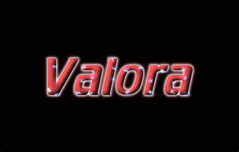 Valora Logo Free Name Design Tool From Flaming Text