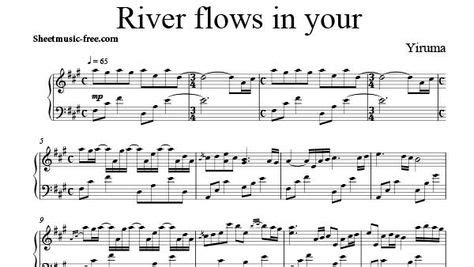 Yiruma (born february 15 1978, seoul, korea) is a south korean piano music composer. River flows in you Sheet Music Yiruma Piano Sheet Music Free pdf Download | Partituri