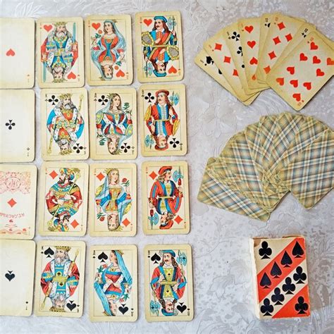 Soviet Playing Cards Etsy