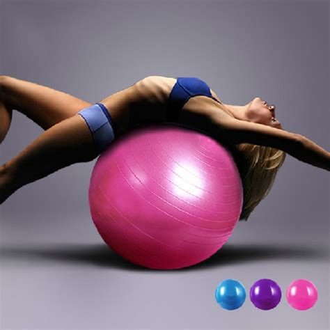 Sport Pilates Yoga Fitness Ball Exercise Yoga Ball Multi Use Burstproof