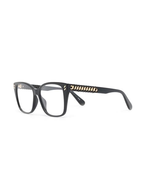 Stella Mccartney Eyewear Square Frame Optical Glasses Farfetch