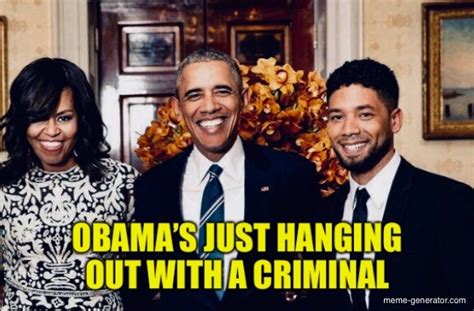Obamas Just Hanging Out With An Criminal Meme Generator