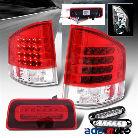 Complete Led Rear Tail Lights Assembly Combo 1994 2004 Chevy S10gmc