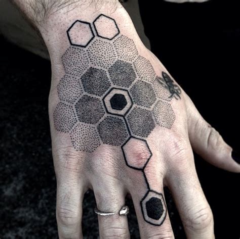 Honeycomb Tattoos Designs Ideas And Meaning Tattoos For You