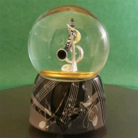 Cute Clarinet Snowglobe Boule De Neige Neige