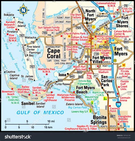 Map Of Fort Myers Florida Area Printable Maps