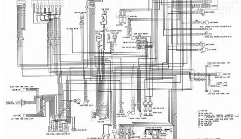 honda motorcycle electrical diagram