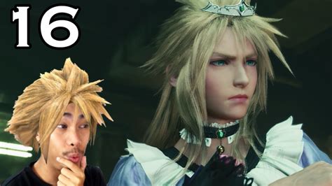 Cloud Cross Dresses Final Fantasy Vii Remake Part 16 Youtube