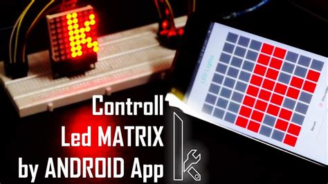 Diy 8x8 Led Matrix Controller Youtube