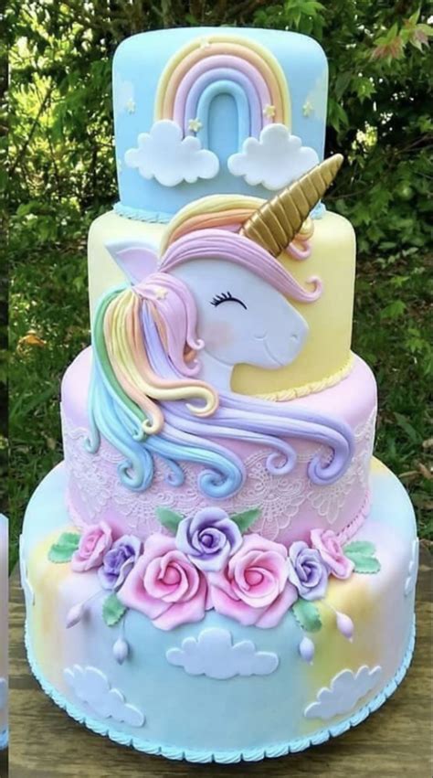 Pin By Jessica Fooks On Cakes Para Niños Unicorn Birthday Cake