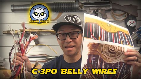 C 3po Costume Belly Wires Tutorial Youtube