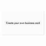 Create A Free Business Card To Print Photos