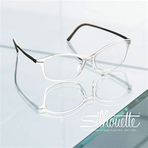 silhouette infinity view 1595 1010 crystal glacier eyeglasses fashion eyewear fashion