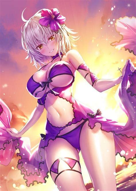 Fgo Jalter Summer Swimsuit Cosplay Presale Hobbies And Toys Memorabilia And Collectibles Fan