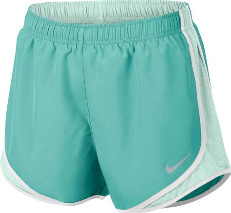 Nike Womens Dry Tempo Running Shorts Size Large Emerald Riseigloowhite Nike Shorts Women