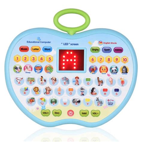 Walmeck Early Educational Toy Learning Tablet Toddler Computer Toy With