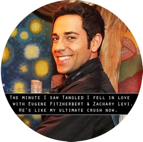 “the Minute I Saw Tangled I Fell In Love With Eugene Fitzherbert And Zachary Levi He’s Like My