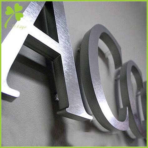 Stainless Steel Letters For Walls Fabricated Metal Letters Is Led Sign
