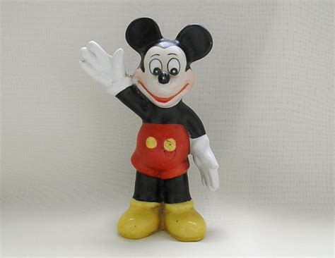 Mickey Mouse Figurine China Vintage From Curioshop On Ruby Lane