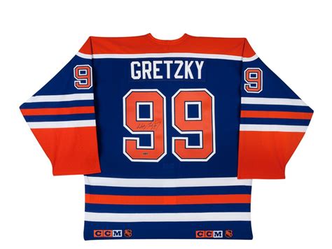 Jerseys Wayne Gretzky Framed Career Jersey Ltd 99 Signed Wgauda