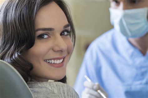 Smiling Woman At Dentist Southridge Dental Blog