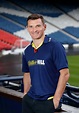 Former Rangers star and ex-Kilmarnock boss Lee McCulloch crosses the ...