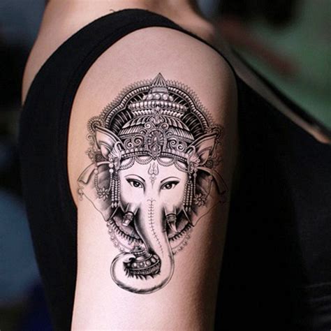 Elephant God Ganesha Artwear Tattoo