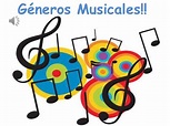 MUNDO MUSIC: CLASIFICACION GENEROS MUSICALES