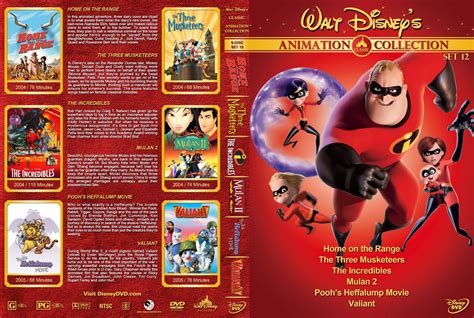 Walt Disneys Classic Animation Collection Set Dvd Cover Dvd Porn Sexiz Pix