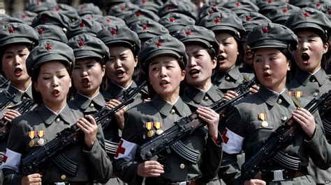 Bbc News In Pictures North Korea Parade