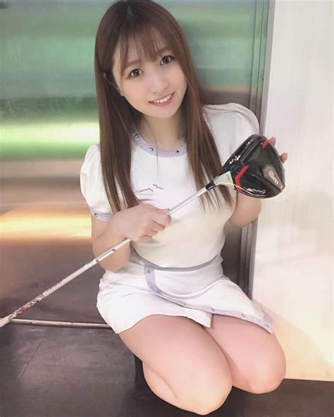 新矢皐月さんのインスタグラム写真 新矢皐月instagram「ゴルフウェア﻿ Jjanejapan さん ﻿ 可愛い😳💕﻿ 着