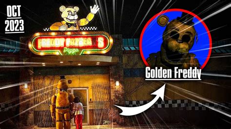 Fnaf Movie Release Date Golden Freddy First Look Updates Fnaf Movie
