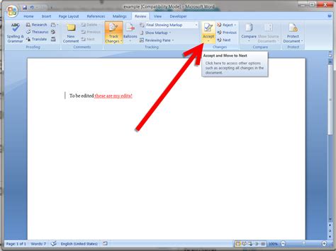 How To Edit A Document Using Microsoft Words Track Changes Feature