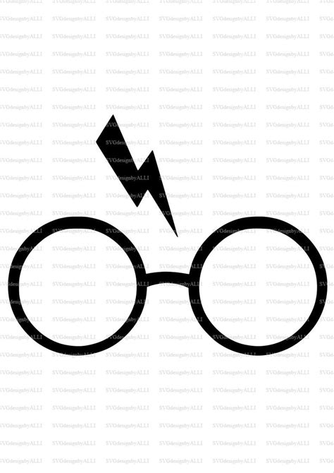Free SVG Harry Potter Glasses Svg File 20437+ File for Cricut