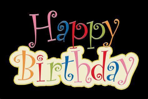 Happy Birthday Greetings Background Free Stock Photo Public Domain