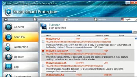 Malware strikes are on the rise. How do I REMOVE Smart Guard Protection virus from my ...