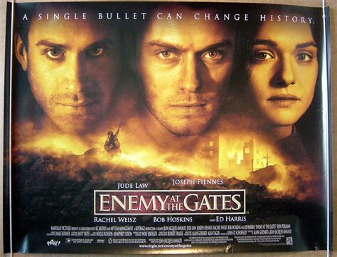 The cast members of enemy at the gates have been in many other movies, so use this list as a starting point to find actors or actresses that you may not be familiar with. Enemy At The Gates - Original Cinema Movie Poster From ...