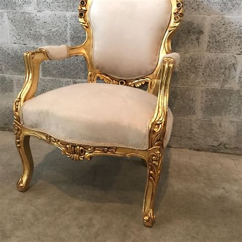 French Furniture Antique Chair French Settee *1 Chair & 1 Sofa ...