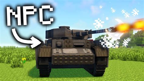 Npc Tanks Other Vehicles Custom Npcs Tutorial Youtube