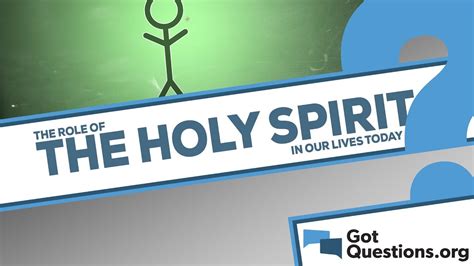 What Is The Role Of The Holy Spirit In Our Lives Today Youtube