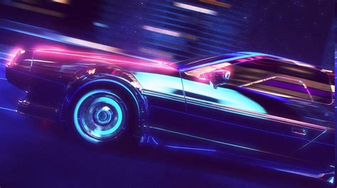 1980s 1080p Car Retro Games New Retro Wave Synthwave Neon Hd