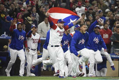 Undefeated Puerto Rico Clinches Spot In Wbc Semis World Baseball Classic Baseball World