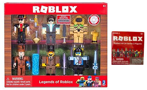 Buy Legend Of Roblox Toy Set Includes Legends Of Roblox Set Roblox Series 2 Mystery Box