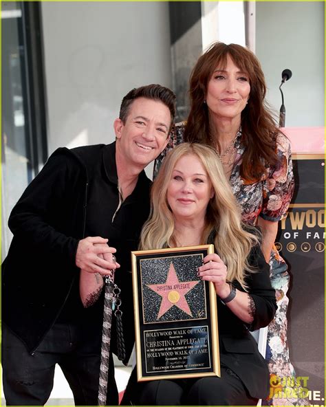Christina Applegate Receives Hollywood Walk Of Fame Star In Emotional First Public Appearance