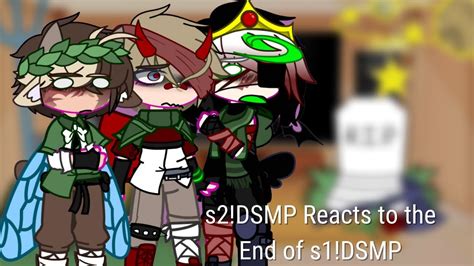 S2dsmp Reacts To The End Of S1dsmp Gacha Club Ft S2dsmp Emerald Duo And Quackity