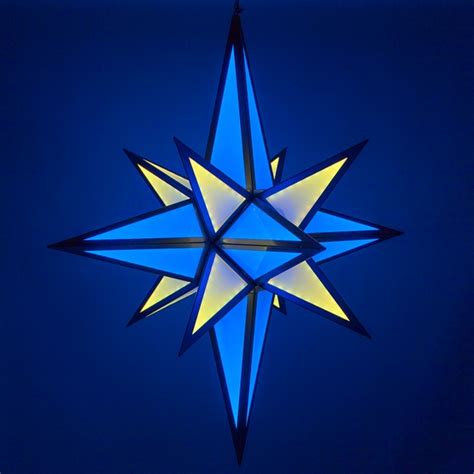 Outdoor Christmas Decorations 5 Rgb Ultimate Moravian Star